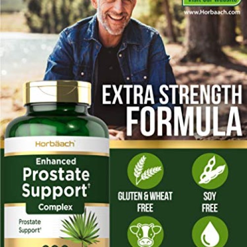Enhanced Prostate Supplement for Men | 200 Capsules | Prostate He...