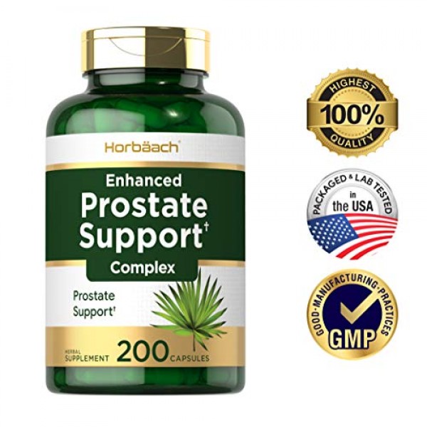 Enhanced Prostate Supplement for Men | 200 Capsules | Prostate He...