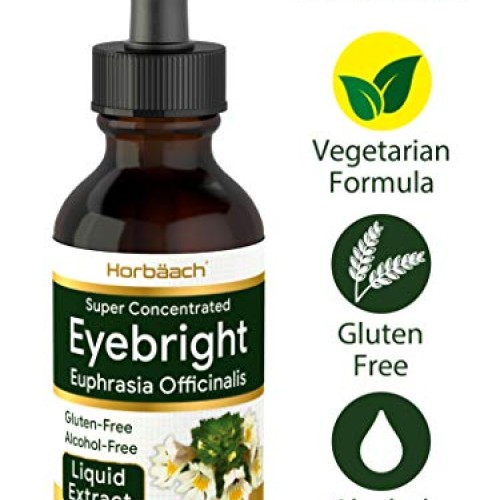 Eyebright Herb Tincture | 2 fl oz | Alcohol Free | Super Concentr...