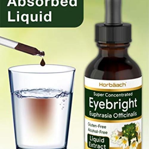 Eyebright Herb Tincture | 2 fl oz | Alcohol Free | Super Concentr...
