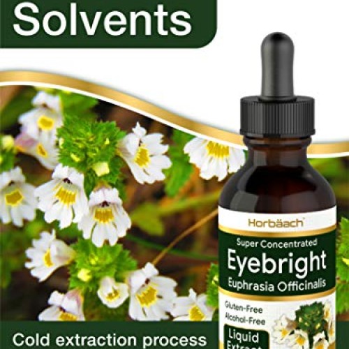 Eyebright Herb Tincture | 2 fl oz | Alcohol Free | Super Concentr...