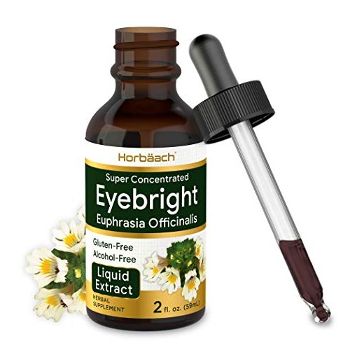 Eyebright Herb Tincture | 2 fl oz | Alcohol Free | Super Concentr...