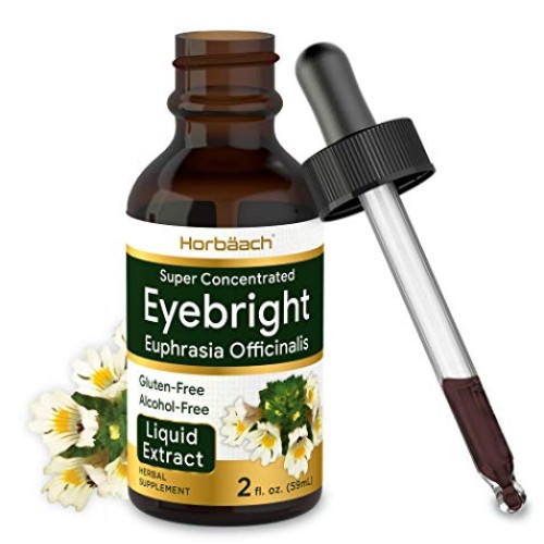 Eyebright Herb Tincture | 2 fl oz | Alcohol Free | Super Concentr...