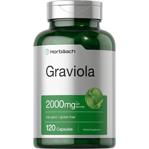 Graviola Extract 2000 mg 120 Capsules | Non-GMO, Gluten Free | So...