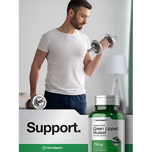 Green Lipped Mussel | 750 mg | 120 Capsules | from New Zealand | ...