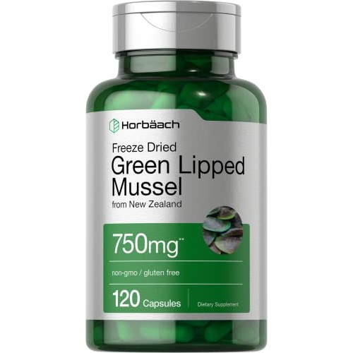 Green Lipped Mussel | 750 mg | 120 Capsules | from New Zealand | ...