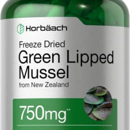 Green Lipped Mussel | 750 mg | 120 Capsules | from New Zealand | ...