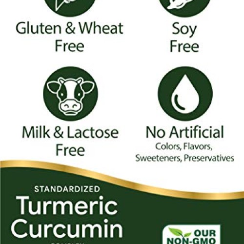 Turmeric Curcumin with Bioperine | 2000 mg 90 Capsules | Non-GMO,...