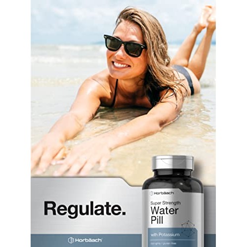 Water Pills | Super Strength | 120 Tablets | Vegetarian, Non-GMO ...