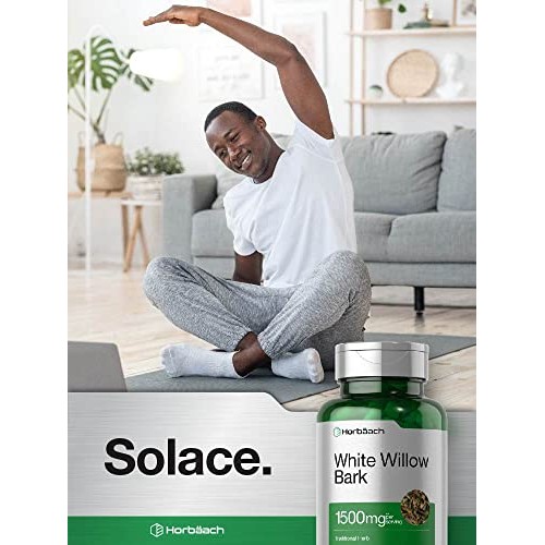 White Willow Bark Capsules | 1500mg | 200 Pills | Max Strength | ...