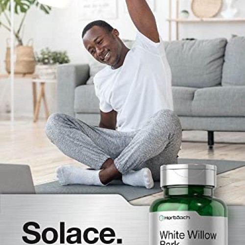 White Willow Bark Capsules | 1500mg | 200 Pills | Max Strength | ...