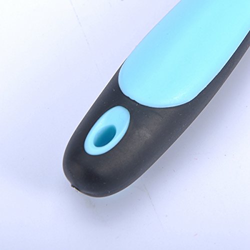HOUSWEETY Pet Deshedding Tool and Grooming Brush for Dogs and Cats