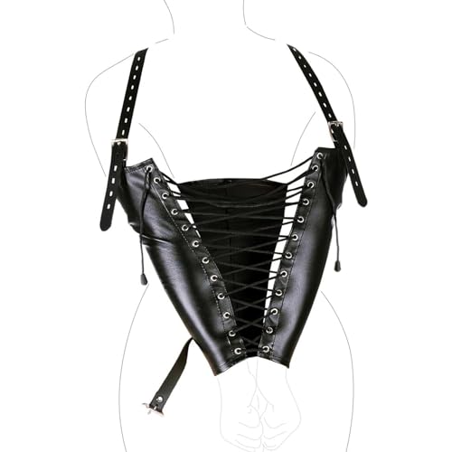 Howinsen BDSM Cross Shoulder Arm Binder BDSM Bondage Sex Leather ...