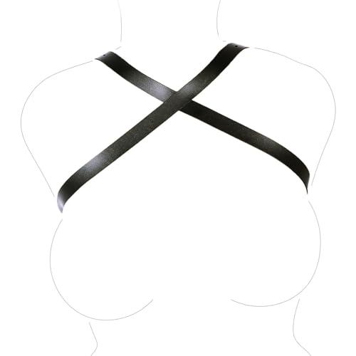 Howinsen BDSM Cross Shoulder Arm Binder BDSM Bondage Sex Leather ...