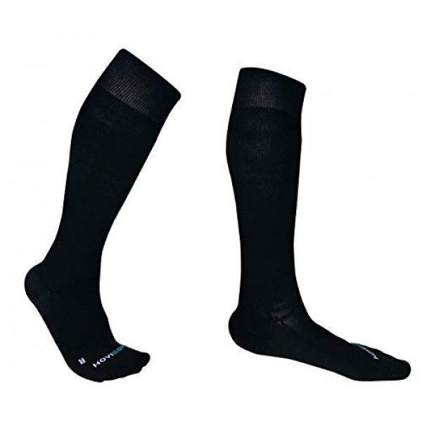 HOYISOX Plus Size Comfortable Compression Socks 20-30 mmHg for Men and Women