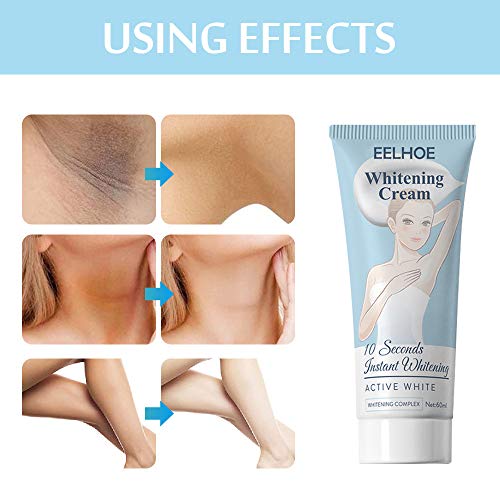 HRLYL 10 Seconds Whitening Cream, Whitening Cream Bleaching Cream...