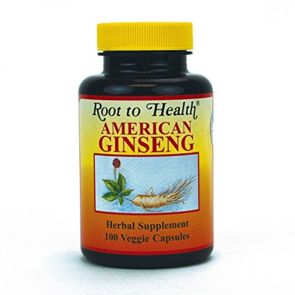 HSU’s Ginseng SKU 1001 | American Ginseng Capsules 100ct| Cultiva...