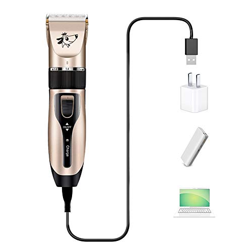 Htovila Pet Grooming Hair Shaver Clipper Rechargeable Low Noise C...