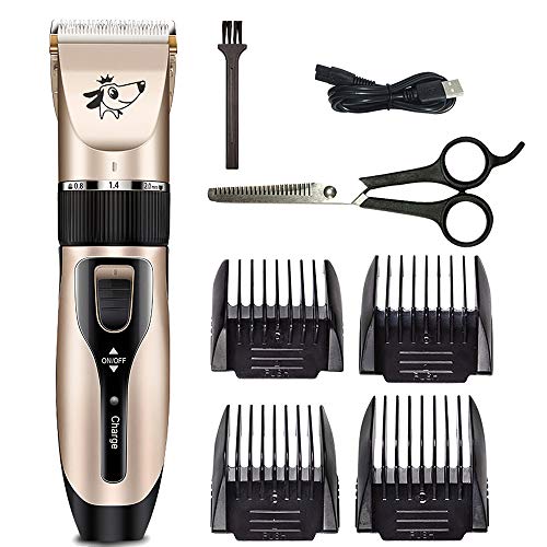 Htovila Pet Grooming Hair Shaver Clipper Rechargeable Low Noise C...