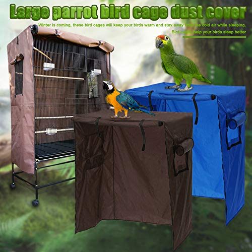 Parrots Aviary Birds Cage Cover Seed Catcher Guard Bag Waterproof...