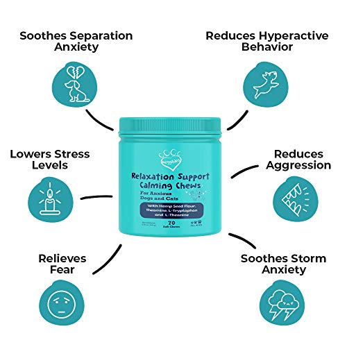 Huggibles Calming Dog Treats for Anxiety & Stress Relief | Suppor...