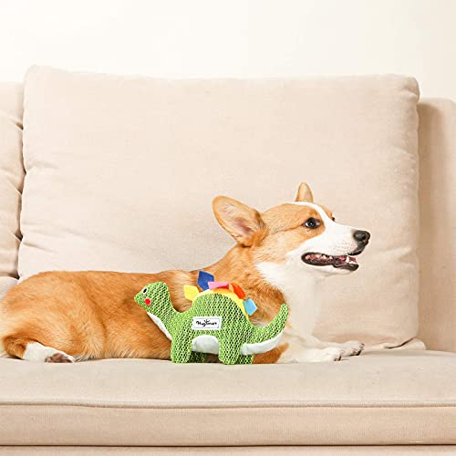 HugSmart Pet - Dinosaur Land | Squeaky Plush Dog Toys for Small M...