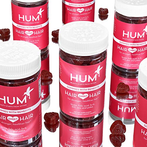 HUM Hair Sweet Hair Gummies - Hair Growth Vitamins with 5000mcg V...