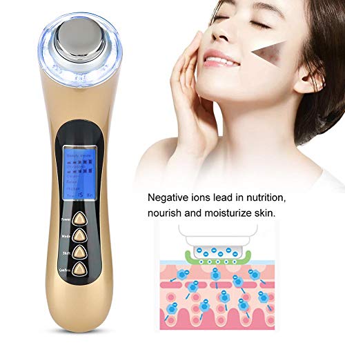 Beauty Machine,5-IN-1 Portable Nano Massager Skin Care Anti Aging...