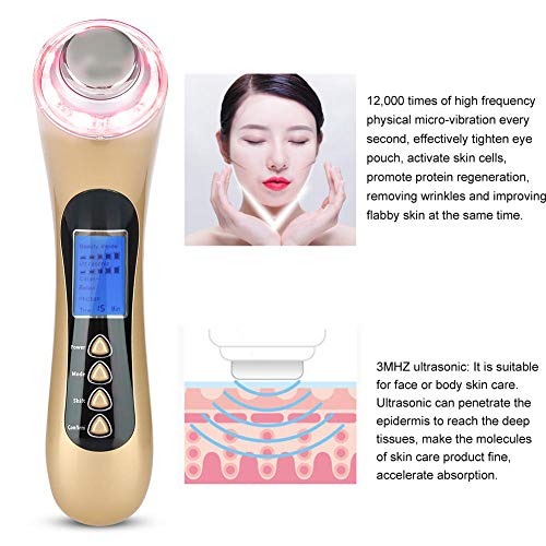 Beauty Machine,5-IN-1 Portable Nano Massager Skin Care Anti Aging...