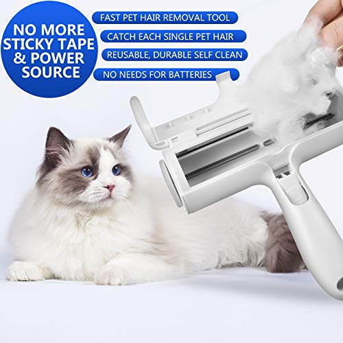 HWKJMY Pet Hair Remover, Dog Hair Remover, Cat Hair Remover, Effi...