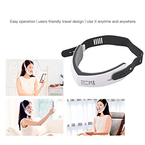 HWZZ Electric V-Shape Slimming Face Massager LED Photon Therapy V...