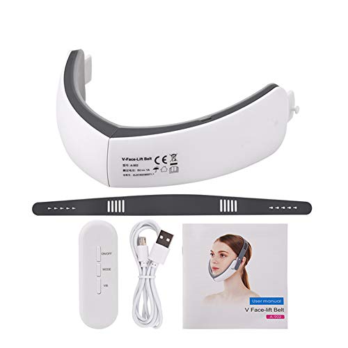 HWZZ Electric V-Shape Slimming Face Massager LED Photon Therapy V...