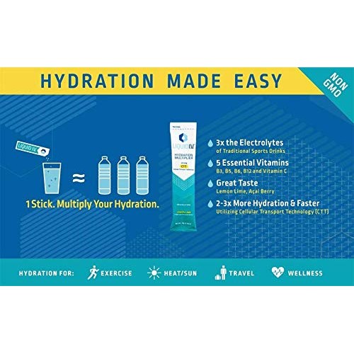 Liquid I.V. Hydration Multiplier Individual Serving Stick