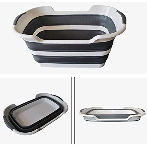 HYFZY Dog Bath Tub- Collapsible Portable Dog Bath System for Smal...