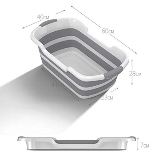 HYFZY Dog Bath Tub- Collapsible Portable Dog Bath System for Smal...