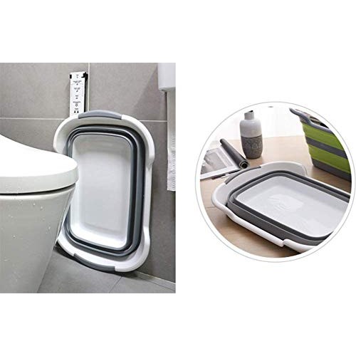 HYFZY Dog Bath Tub- Collapsible Portable Dog Bath System for Smal...