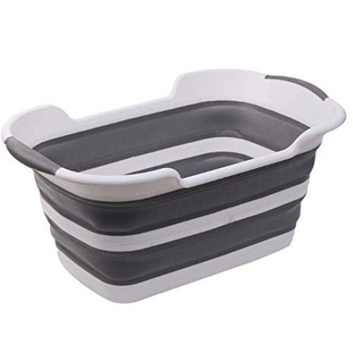 HYFZY Dog Bath Tub- Collapsible Portable Dog Bath System for Smal...
