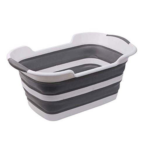 HYFZY Dog Bath Tub- Collapsible Portable Dog Bath System for Smal...