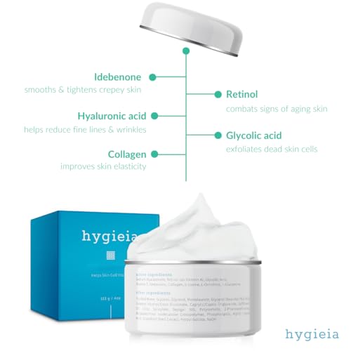 Hygieia Crepey Skin Repair Cream – Anti-Aging Liposomal Face, Nec...