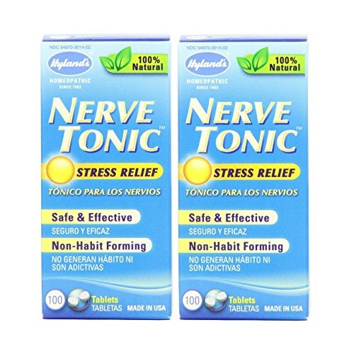 Hylands - Nerve Tonic Stress Relief - 100 Tablets, 2 Pack