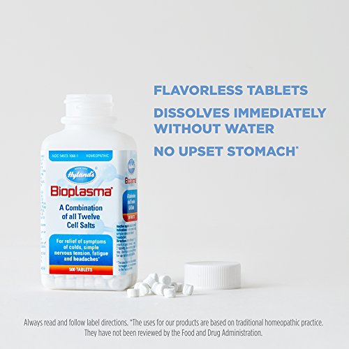 Bioplasma Cell Salts Tablets by Hylands, Natural Homeopathic Com...
