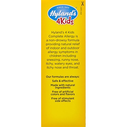 Childrens Allergy Medicine by Hylands 4 Kids Allergy Relief Tabl...