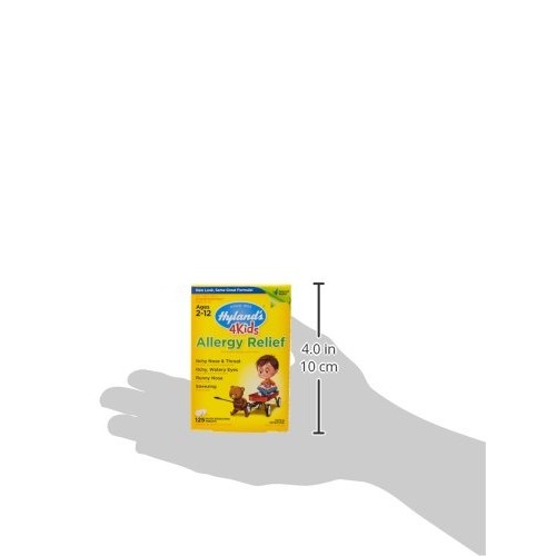Childrens Allergy Medicine by Hylands 4 Kids Allergy Relief Tabl...