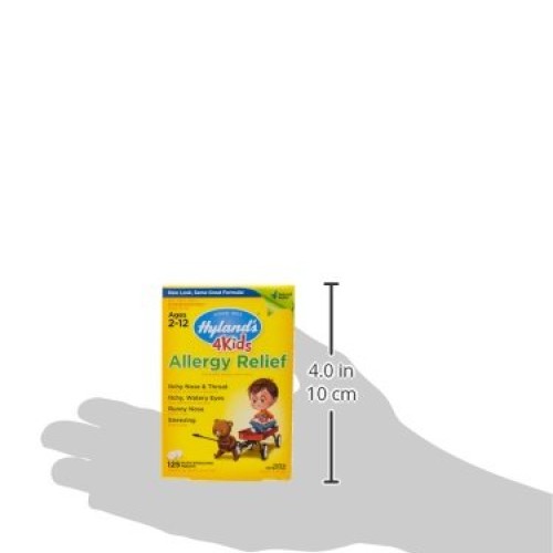 Childrens Allergy Medicine by Hylands 4 Kids Allergy Relief Tabl...