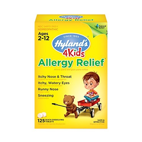 Childrens Allergy Medicine by Hylands 4 Kids Allergy Relief Tabl...