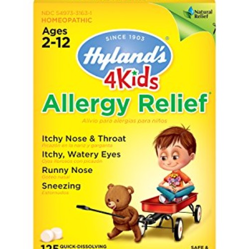 Childrens Allergy Medicine by Hylands 4 Kids Allergy Relief Tabl...