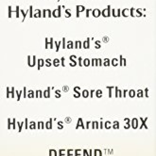 Hyland’s Gas Tablets, Natural Relief of Gas and Stomach Upset, 10...