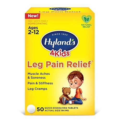 Hylands 4 Kids Leg Pain Relief, Natural Relief of Muscle Aches &...