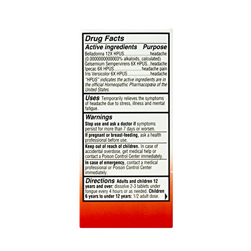 Hylands Headache Tablets, 100 Tablets