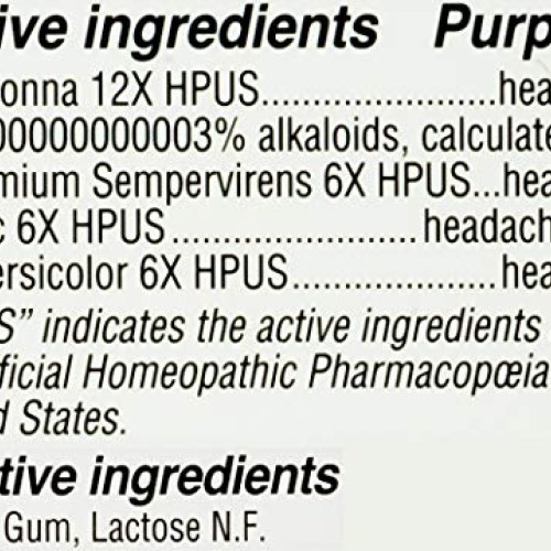 Hylands Headache Tablets, 100 Tablets